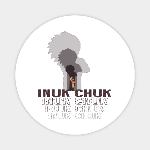 Inuk Chuk - Super Hero Friend Magnet by SnarkSharks